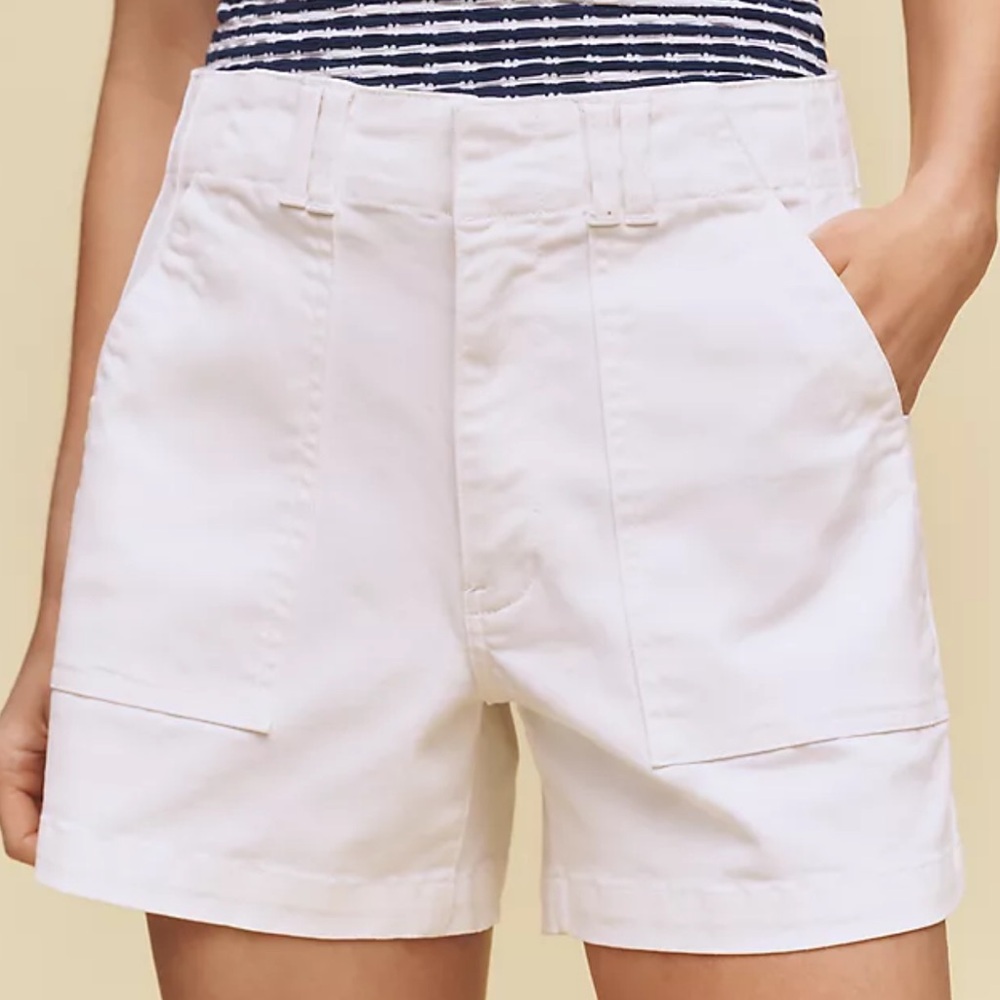Anthropologie Pistola Marissa High-Rise Utility Shorts 24